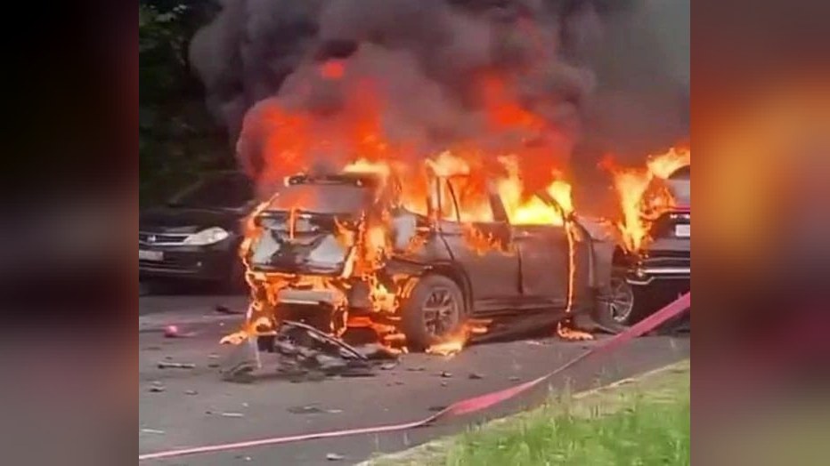 Уголовное дело возбуждено после взрыва автомобиля в Балашихе