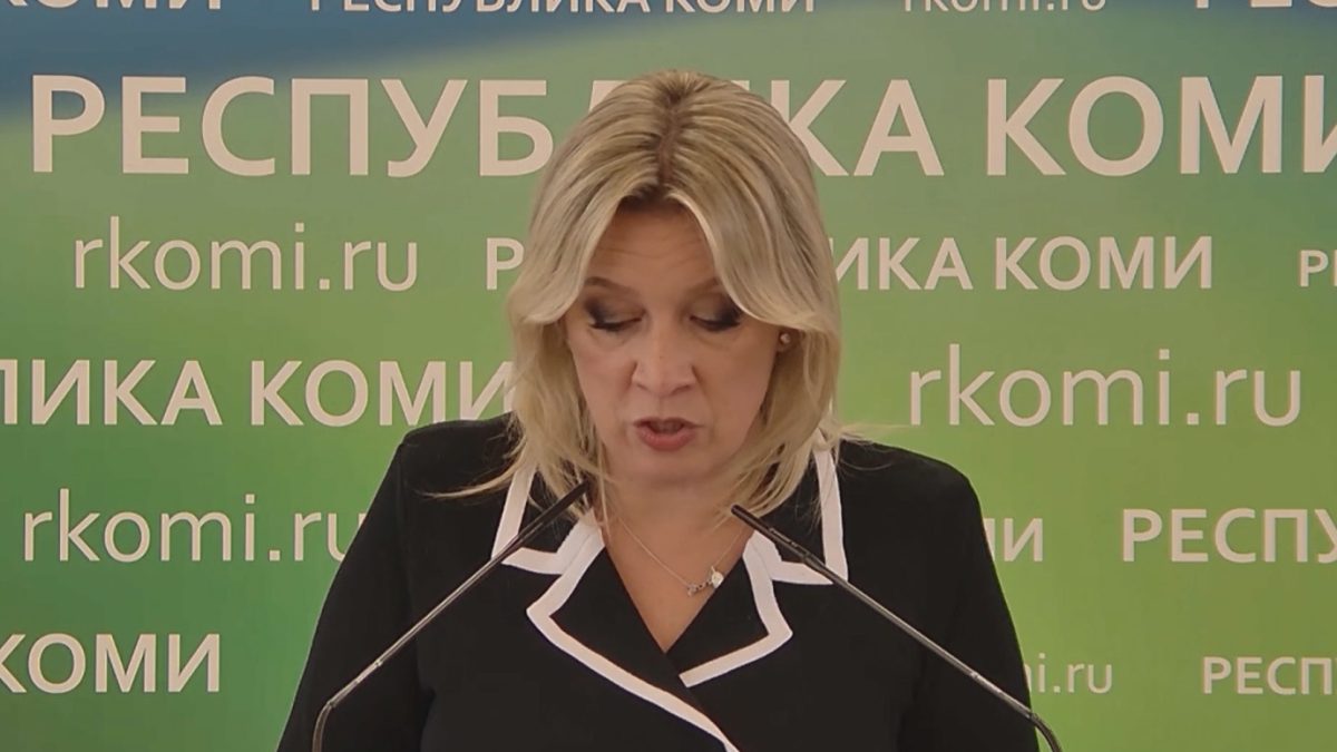 Мария Захарова: Украина превратилась в террориста у российских границ, а «воздушный шантаж» Зеленского — попытка посеять хаос
