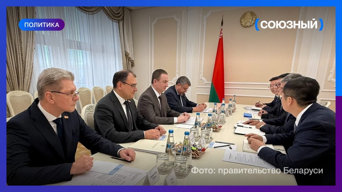 Александр Турчин провёл встречу с главой китайской CITIC Construction